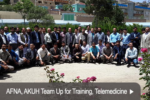 AFNA, AKUH Team Up for Training, Telemedicine