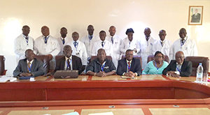 Seven new neurology professors and four psychiatry professors in Africa were chosen from the candidates for the positions. Photo by Gallo Diop, MD.