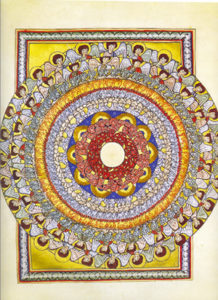 Figure 1. The choirs of the blessed (from Scivia I.6 Tafel 9)