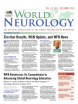 December cover of World Neurology